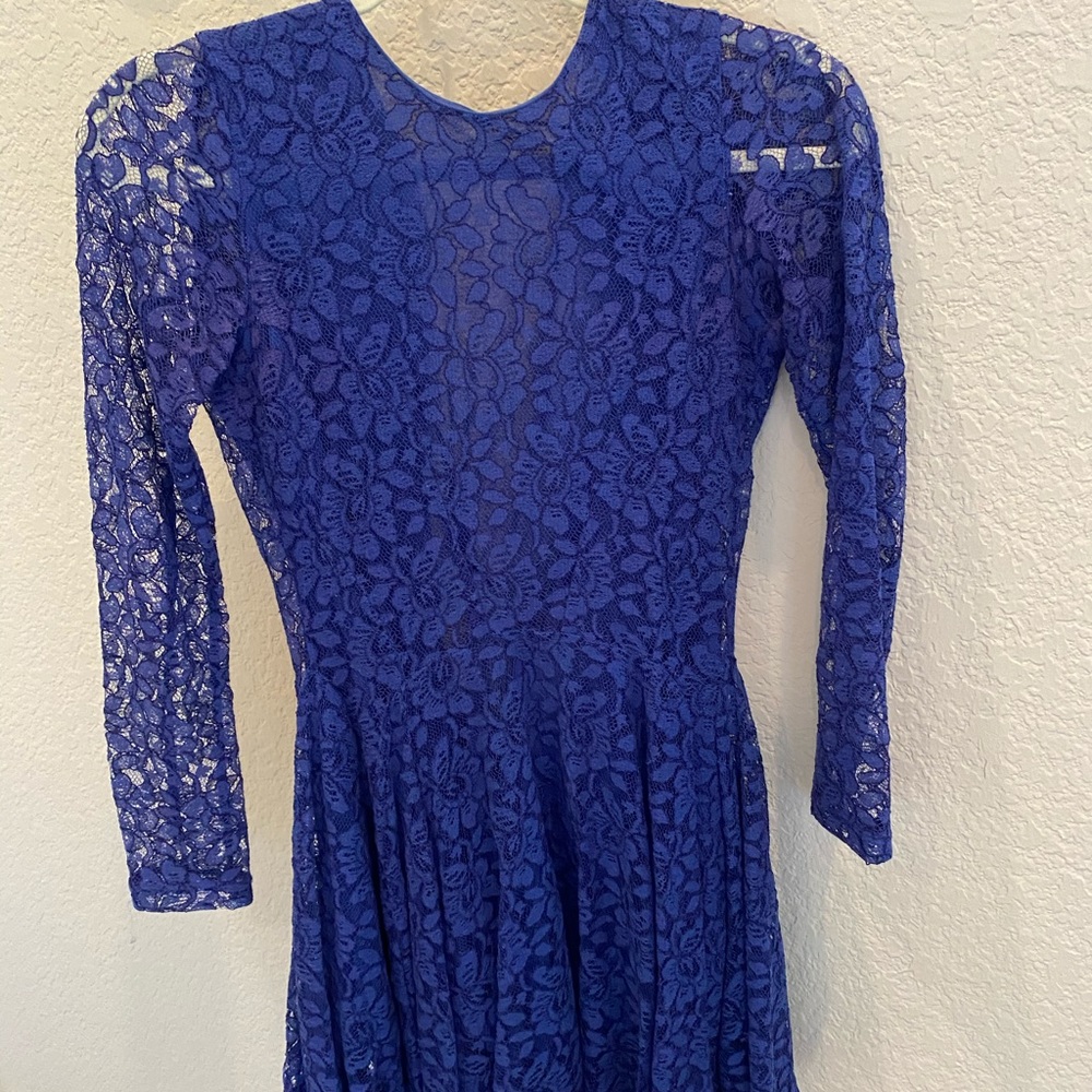 Navy blue dress